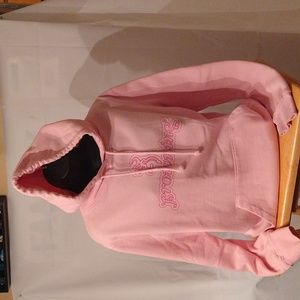 Ladies pink Browning sweatshirt hoodie size m